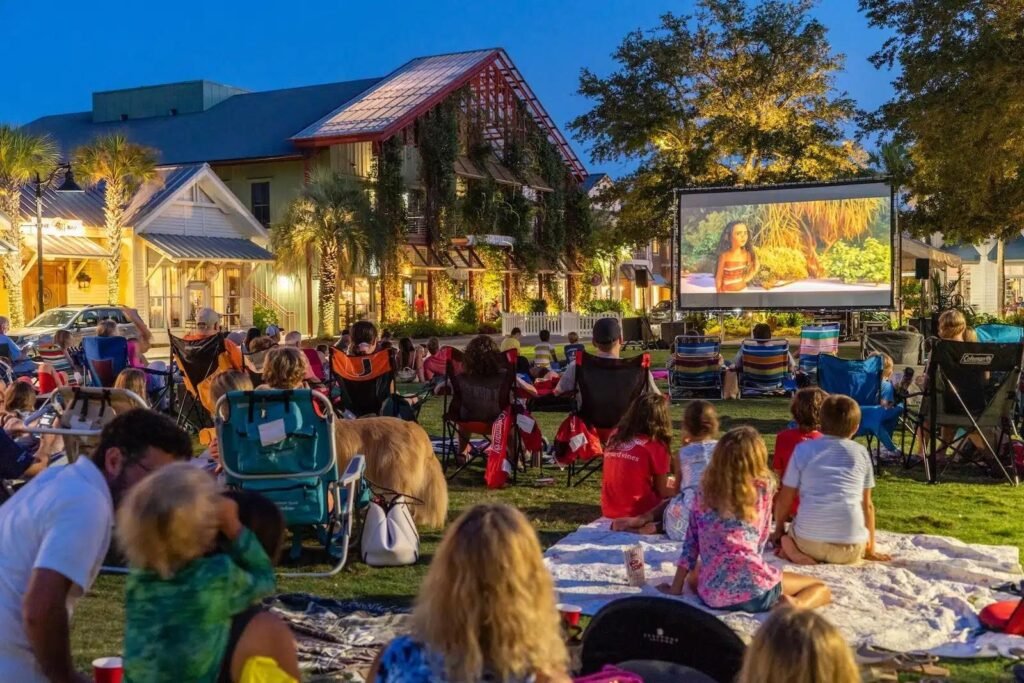Movie on the Green at Freshfields Village Charleston October Event